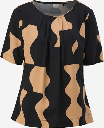 s.Oliver BLACK LABEL - Blusa en negro: frente