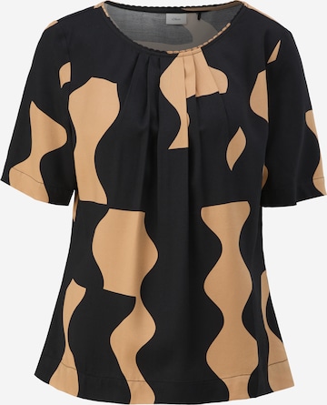 s.Oliver BLACK LABEL Blouse in Zwart: voorkant