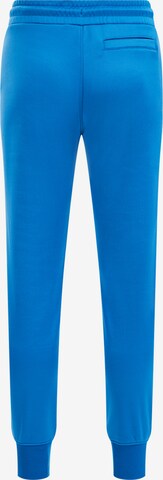 WE Fashion Tapered Broek in Blauw