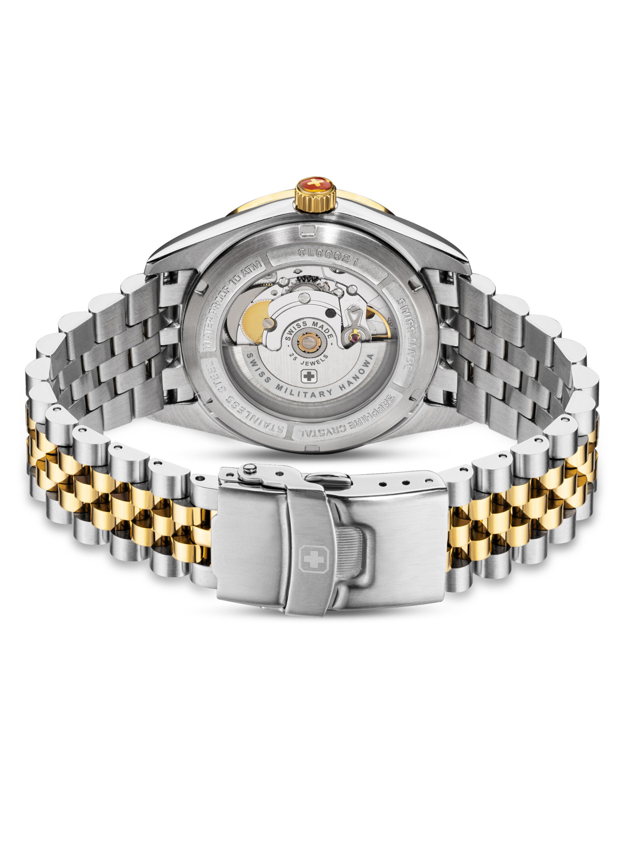 SWISS MILITARY HANOWA Analog watch 'Diligenter' in Silver