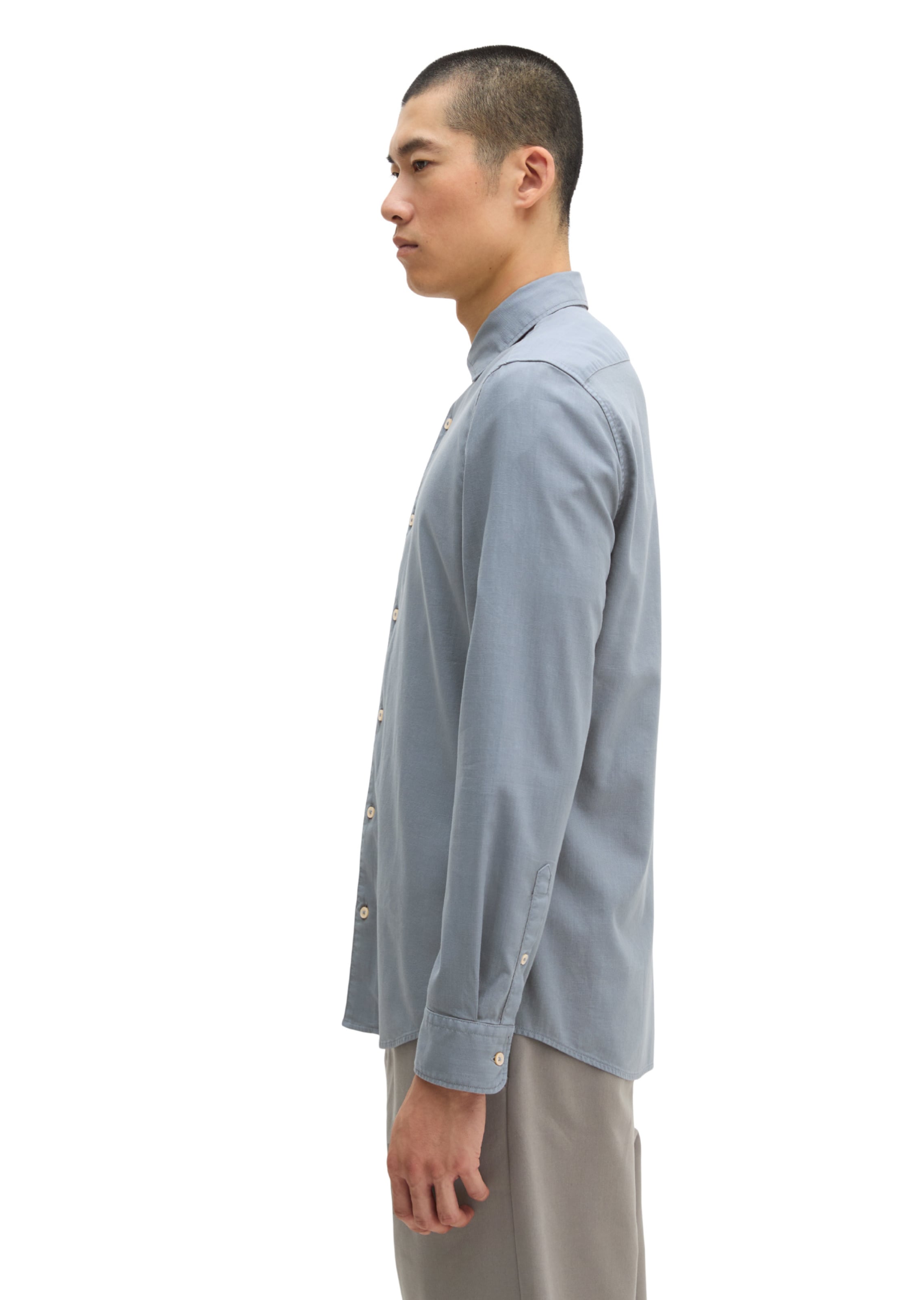 Marc O'Polo Regular fit Overhemd in Blauw