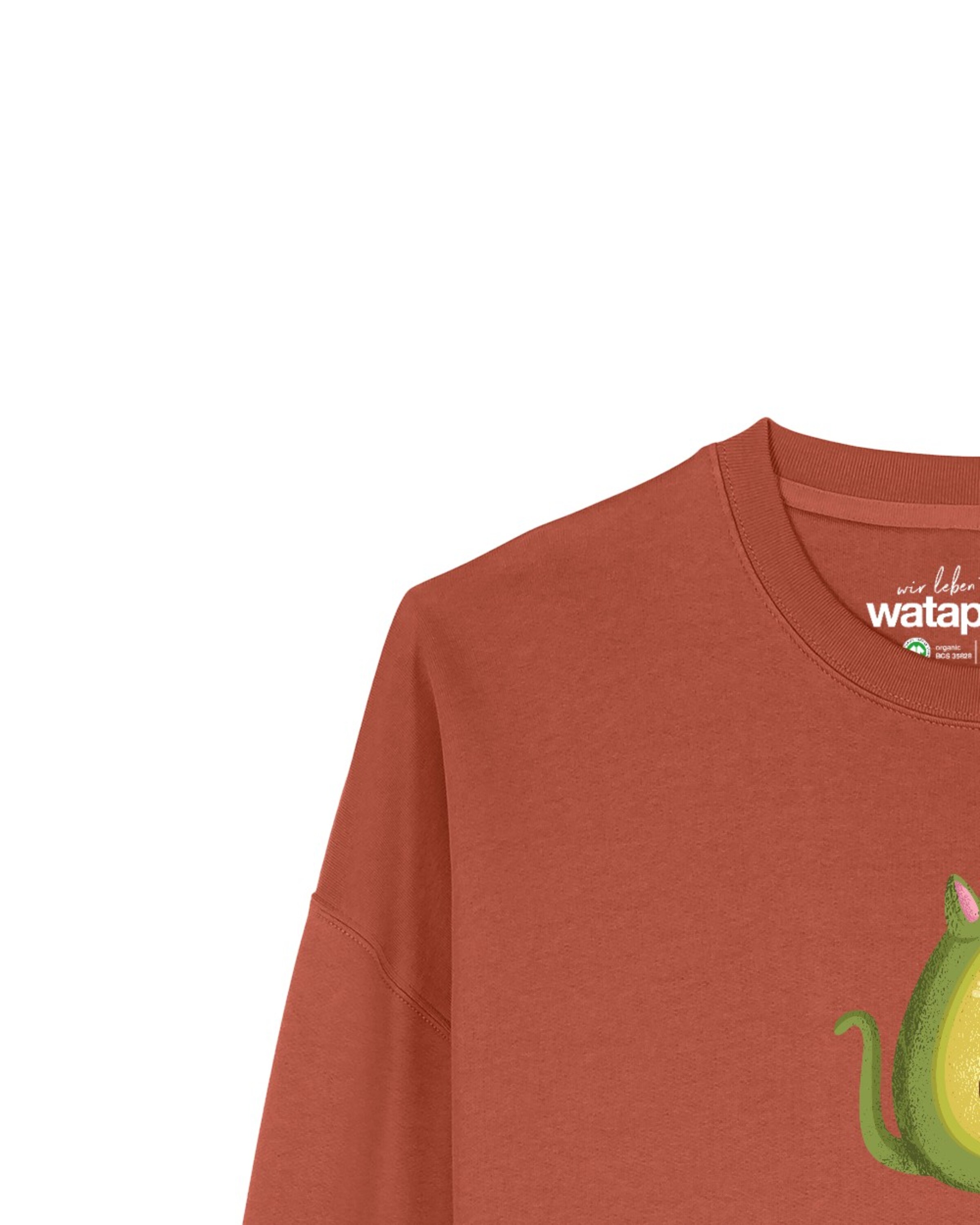 Felpa 'Avocato' di Watapparel in marrone