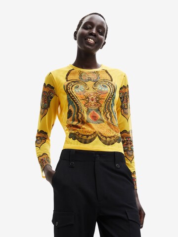 Desigual Shirt 'Groove' in Gelb: Vorderseite