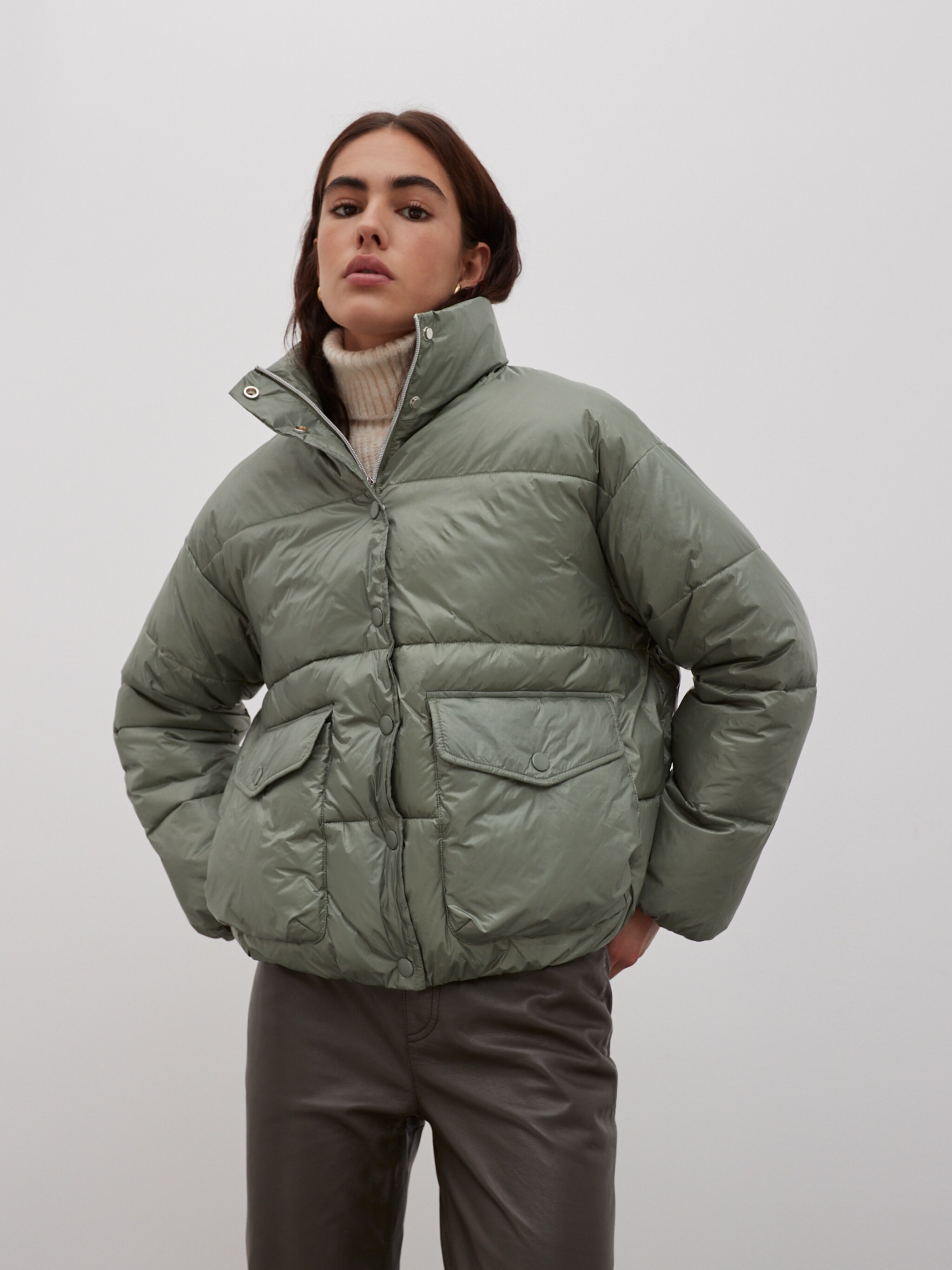 EDITED Produits Veste mi-saison 'Dala' vert pastel