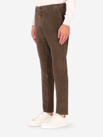 Distretto12 Slimfit Hose 'Palil' in Grün