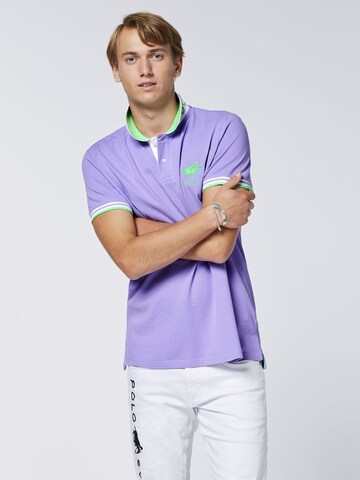 Polo Sylt Shirt in Purple