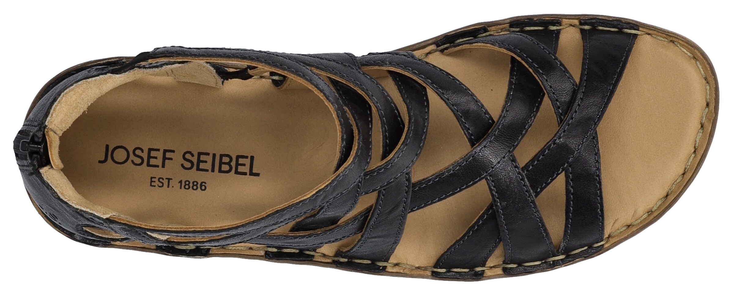 JOSEF SEIBEL Sandaal in Zwart