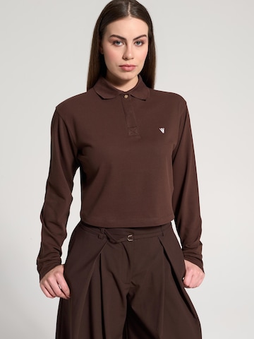 NOWIHT - Camiseta 'Ottilie' en marrón