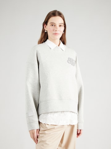 Munthe Sweatshirt 'MARIGOLD' in Grey: front