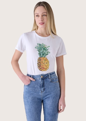 T-shirt 'Siria' Camomilla en blanc : devant