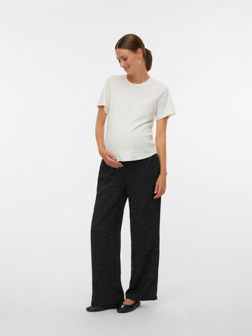 MAMALICIOUS - Pierna ancha Pantalón en negro