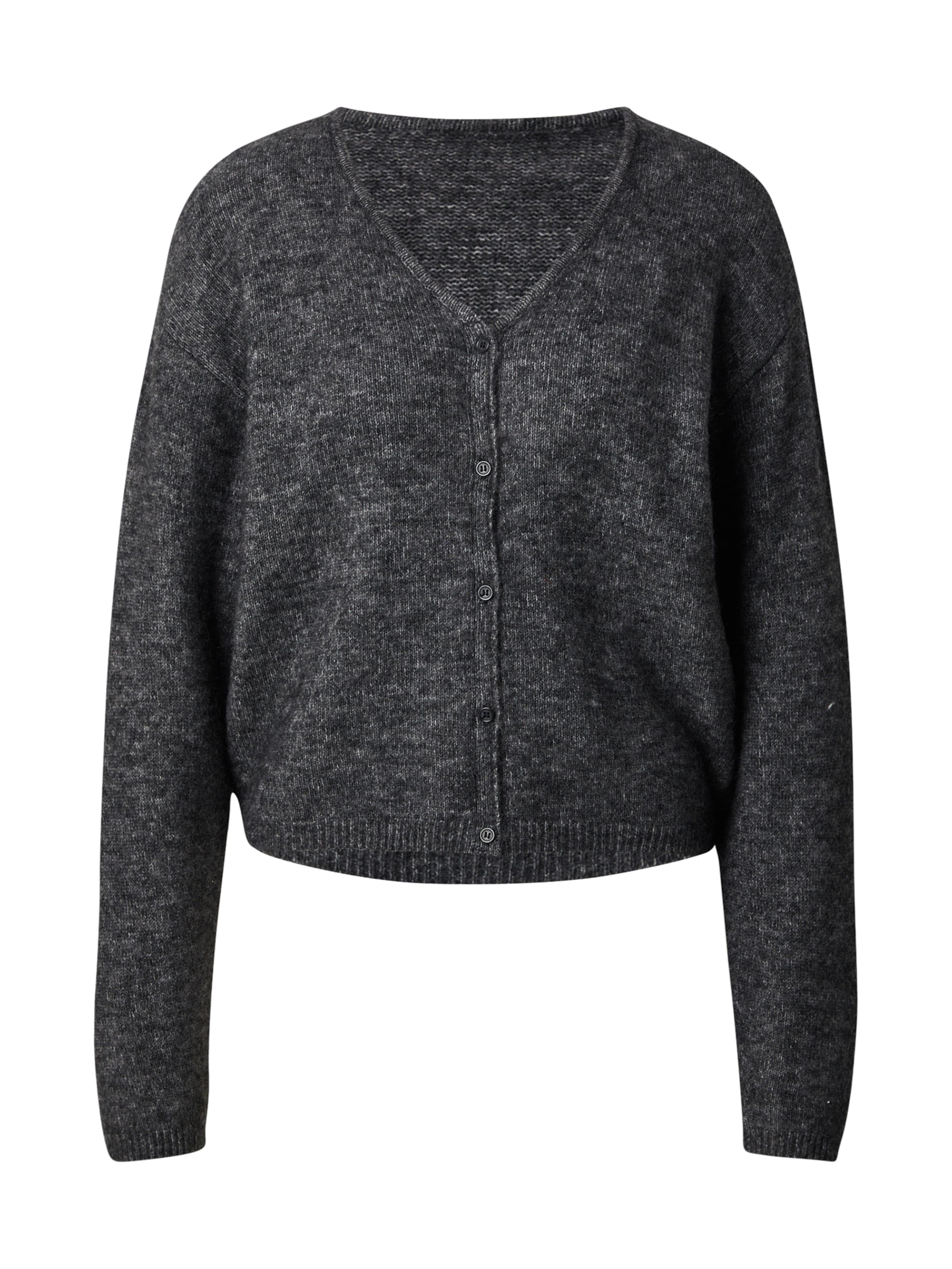 MSCH COPENHAGEN Kardigán 'Milania Hope' - Sivá: predná strana