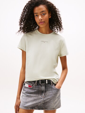 Tommy Jeans - Camisa em verde: frente