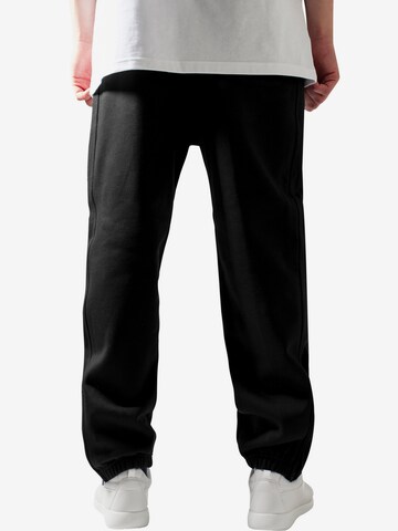 Urban Classics Tapered Trousers in Black