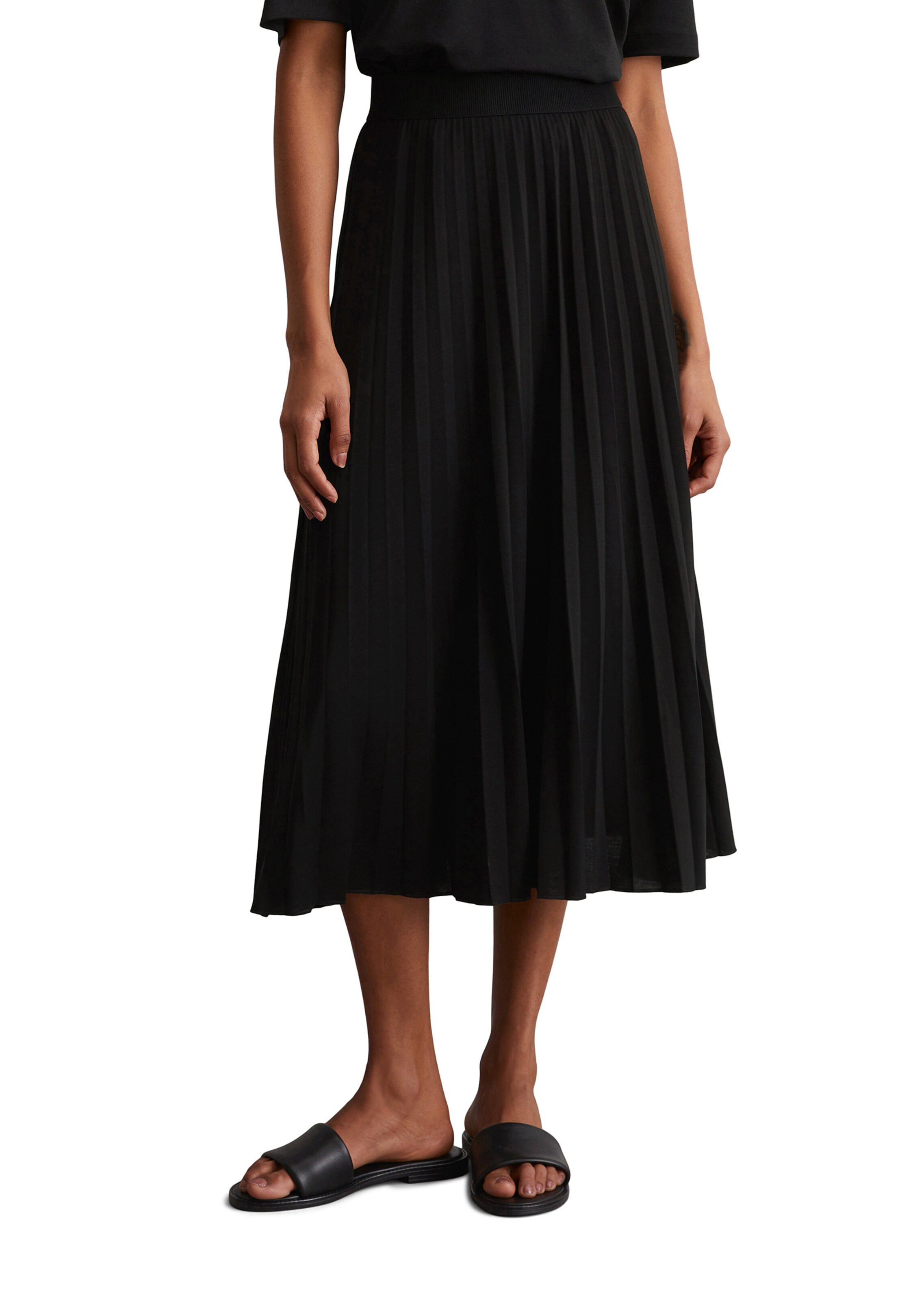 Marc O'Polo Rock in Schwarz: Vorderseite