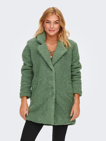 Manteau mi-saison 'Aurelia' ONLY en vert : devant