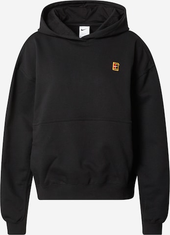 NIKE Sport sweatshirt i svart: framsida