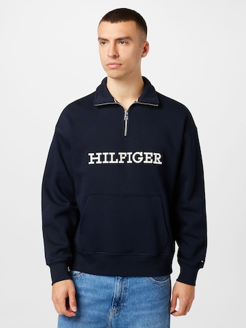 TOMMY HILFIGER - Sweatshirt em azul: frente