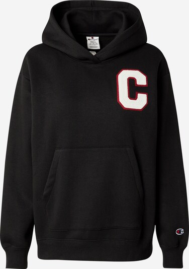 Champion Authentic Athletic Apparel Sweatshirt em esmeralda / vermelho escuro / preto / branco, Vista do produto