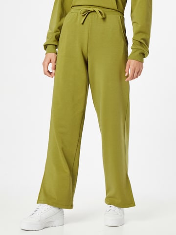 ABOUT YOU Limited Loose fit Pants 'Ronja' in Green