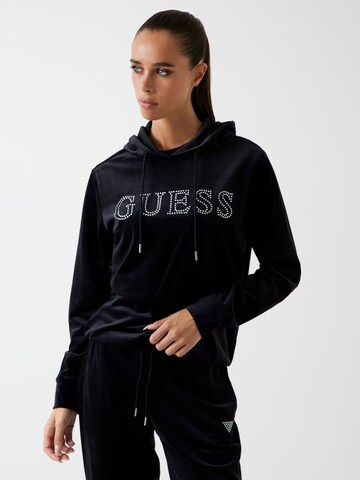 GUESS Sweatshirt in Schwarz: Vorderseite