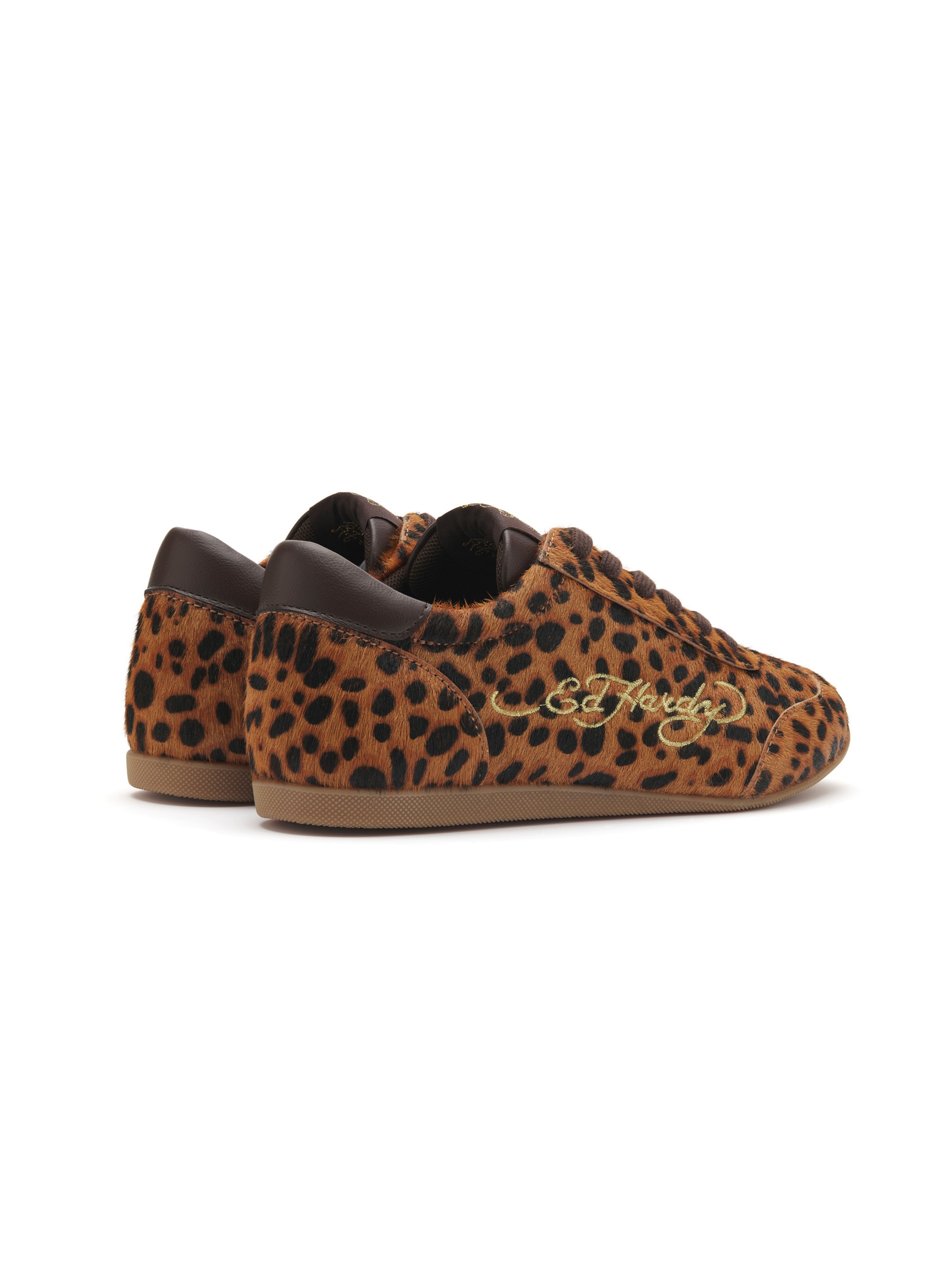 Ed Hardy Sneakersy niskie w kolorze brązowy