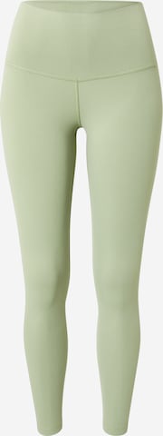 NIKE Športne hlače | zelena barva: sprednja stran