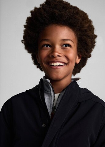 MANGO KIDS Between-Season Jacket 'Anorak Pacific' in Blue