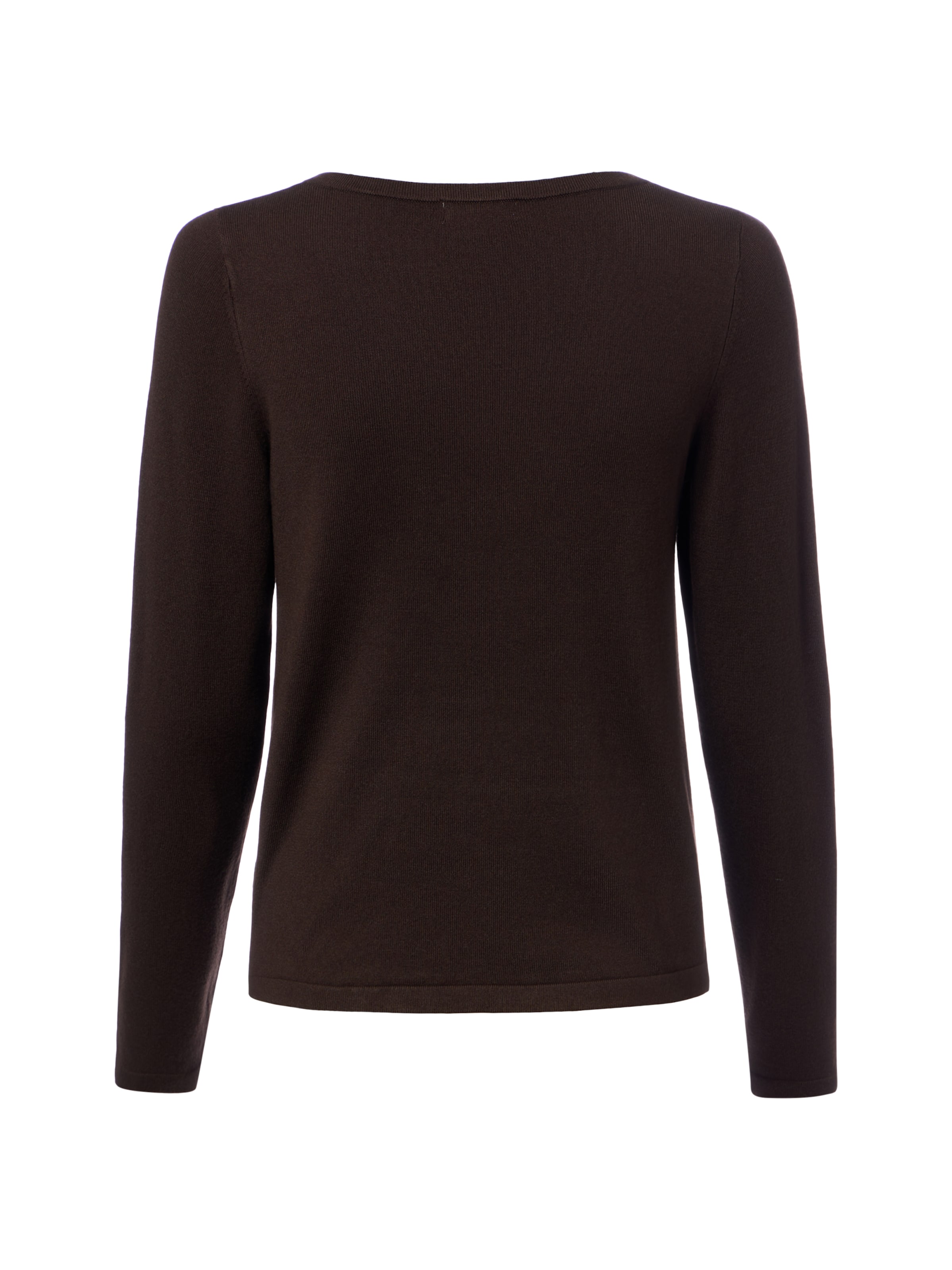Pull-over Marie Lund en marron : devant