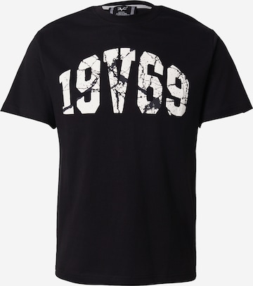 19V69 ITALIA Shirt 'Rafael' in Black: front