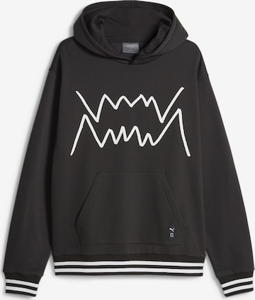 PUMA Athletic Sweatshirt 'Franchise Core' in Black: front