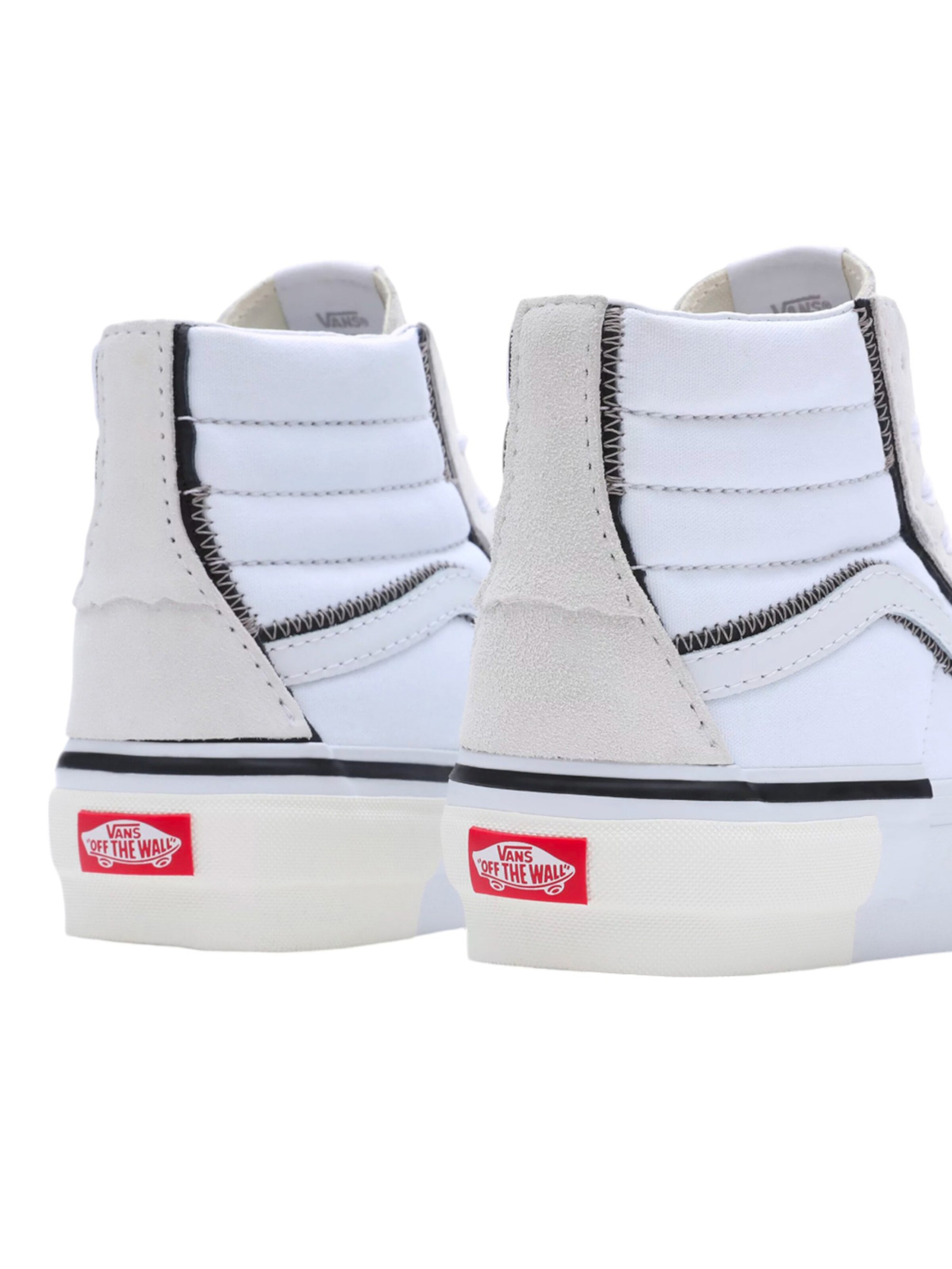 Sneaker alta di VANS in bianco