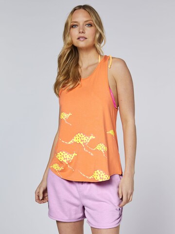 CHIEMSEE Top in Orange: front