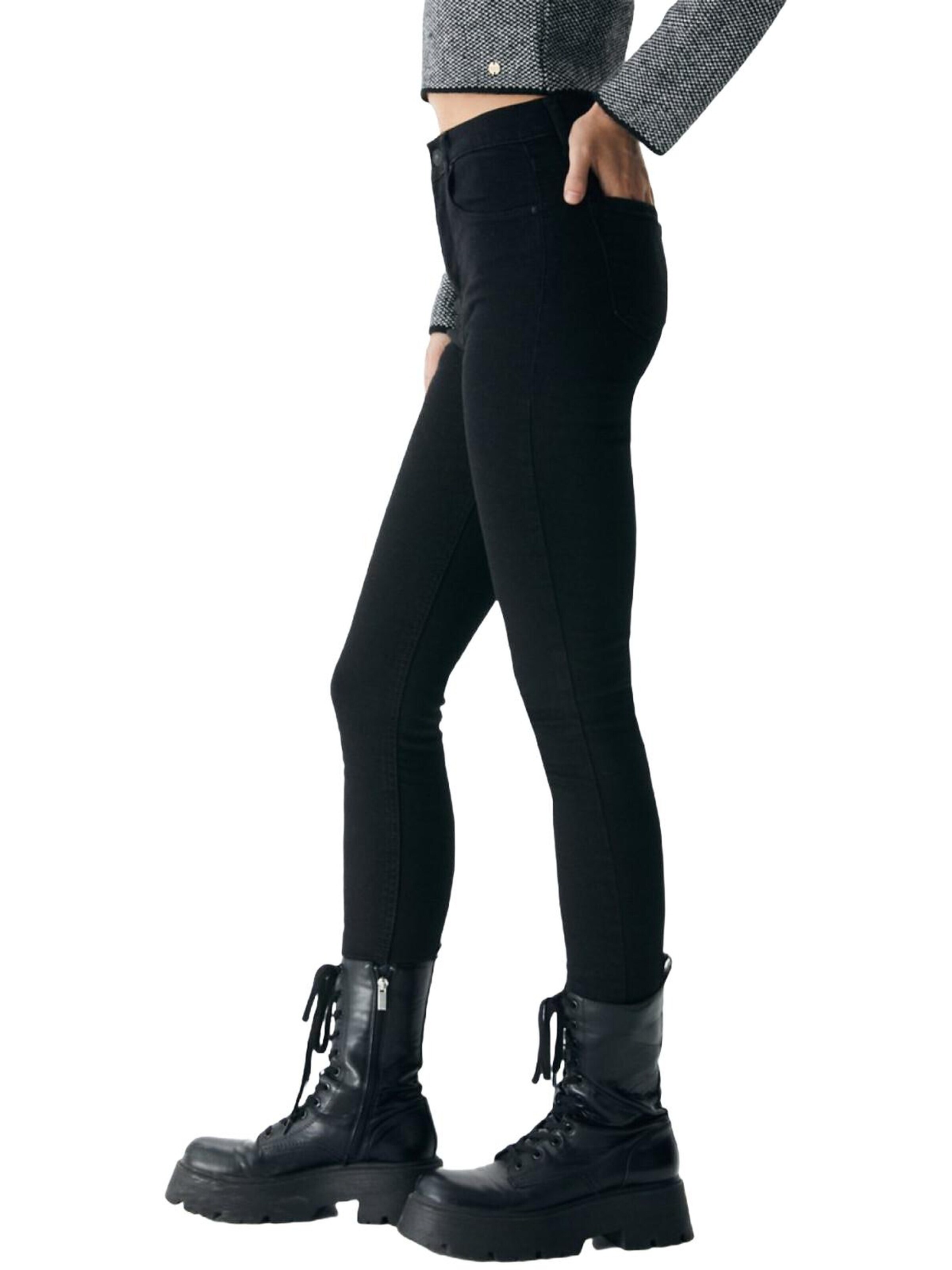 Skinny Jeans 'LTB Jeans Damen Tanya X Skinny Leg Mid Waist Jeanshose' di LTB Jeans in nero