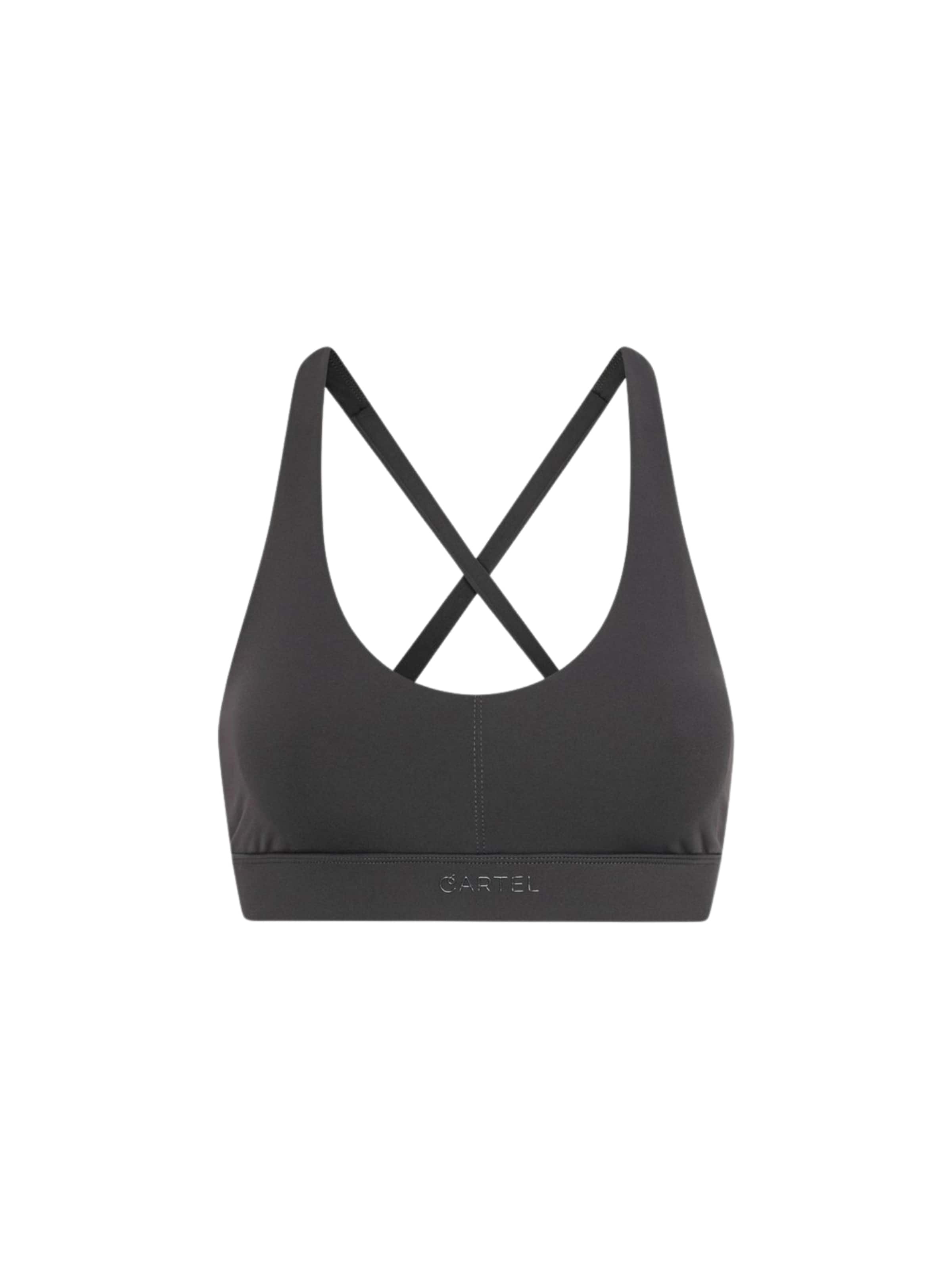 Haut ' Cartel x Align ' Copenhagen Cartel en noir : devant