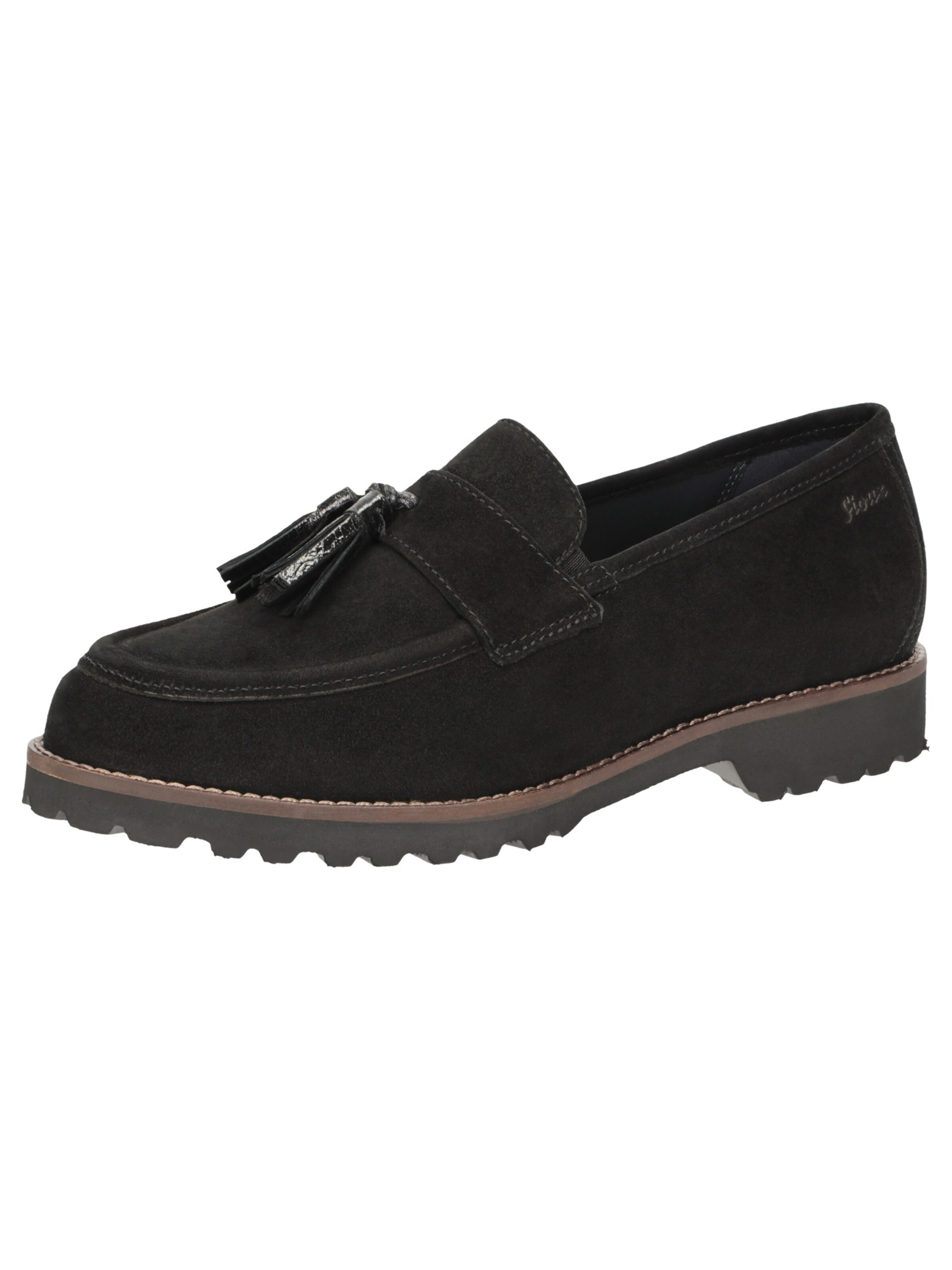 SIOUX Slip-ons ' Meredith-758-H ' in Black: front