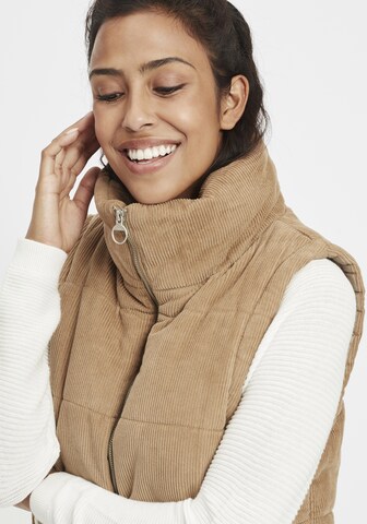 Gilet 'Videma' Oxmo en marron