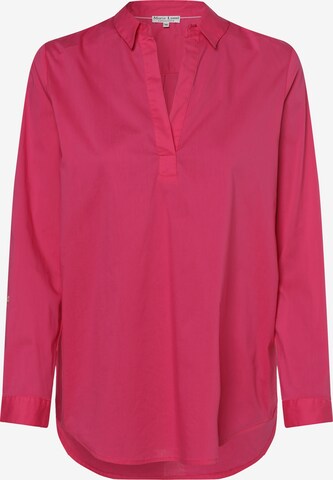 Marie Lund Blouse in Roze: voorkant