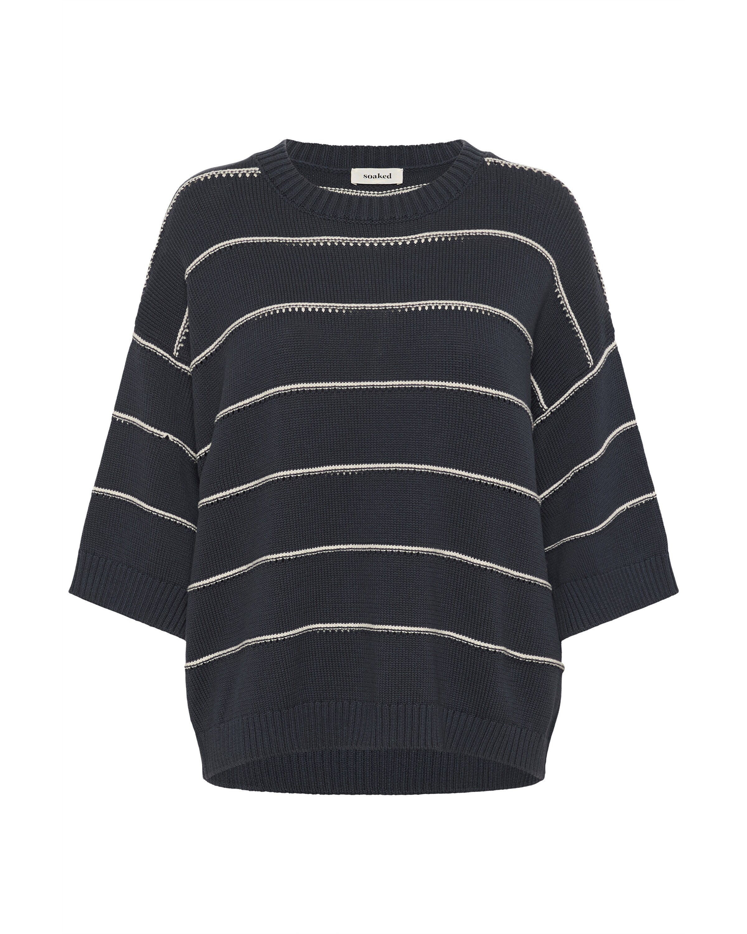 Pull-over 'SLRava Romy' SOAKED IN LUXURY en noir : devant