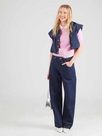 FRENCH CONNECTION Pullover 'MOZART L/S JUMPER' i pink