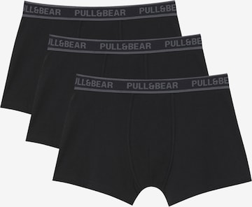 Pull&Bear Boxeralsók - fekete: elől