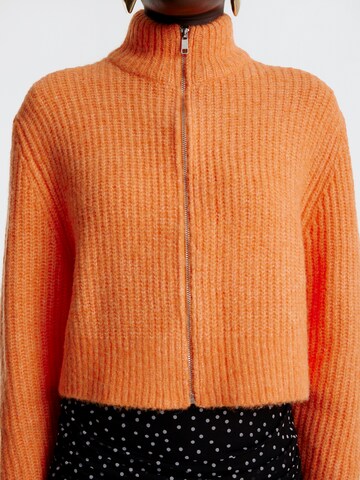 EDITED Strickjacke 'Katharina' in Orange