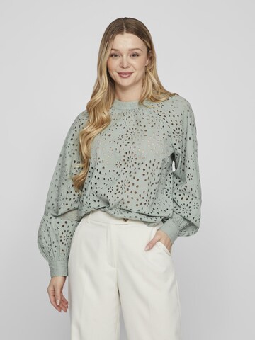 VILA Blouse in Groen: voorkant