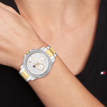 TOMMY HILFIGER Analog Watch in Silver: front