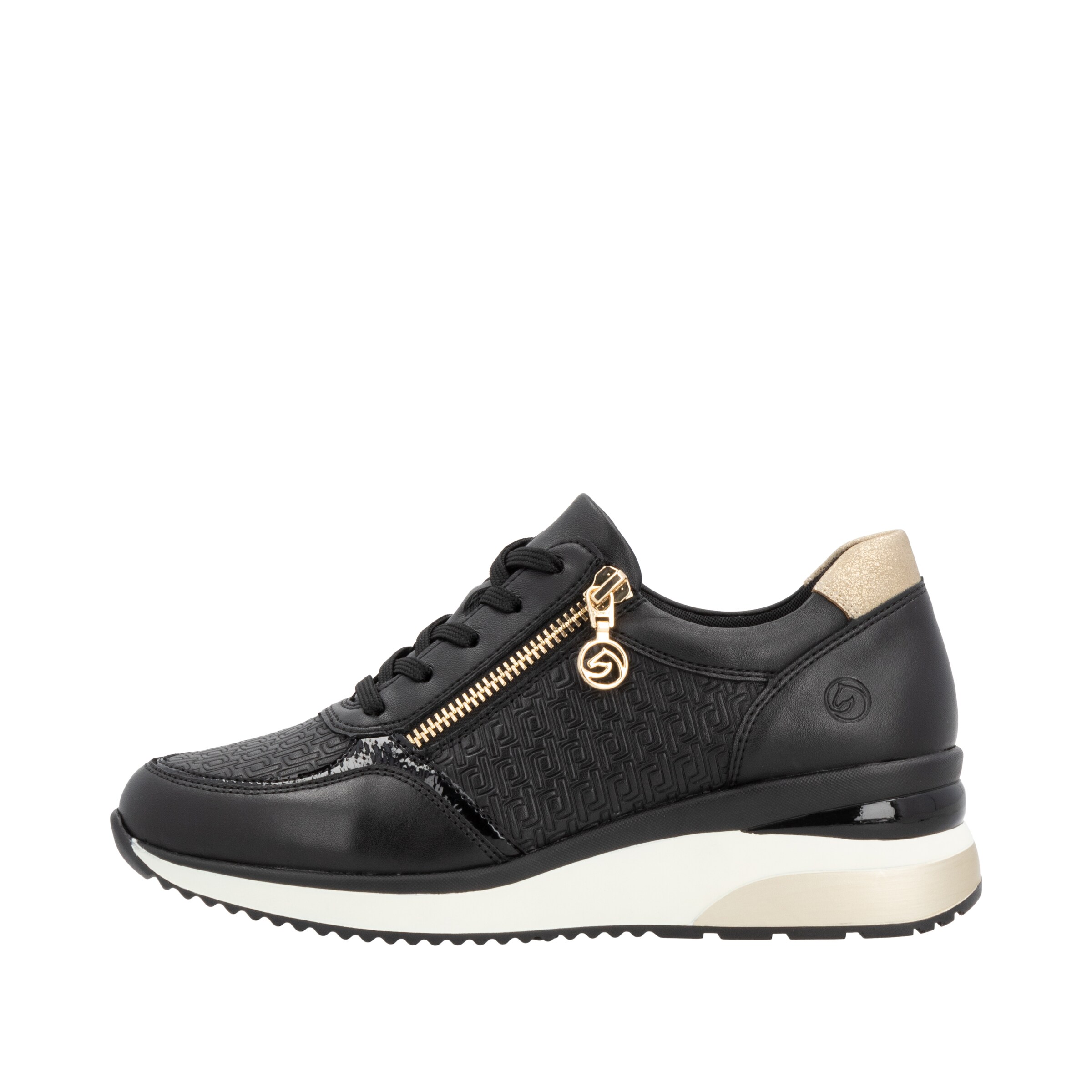 Baskets basses 'D2417' REMONTE en noir