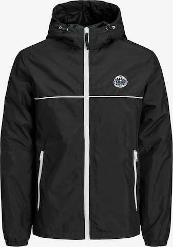 juoda JACK & JONES Demisezoninė striukė 'JCOAlan': priekis
