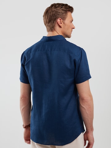 Slim fit Camicia 'Liners' di BIG STAR in blu