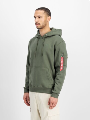 ALPHA INDUSTRIES Sweatshirt 'Air Force' in Grün