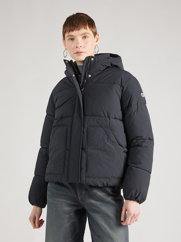 Champion Authentic Athletic Apparel Winter Jacket in Black: front