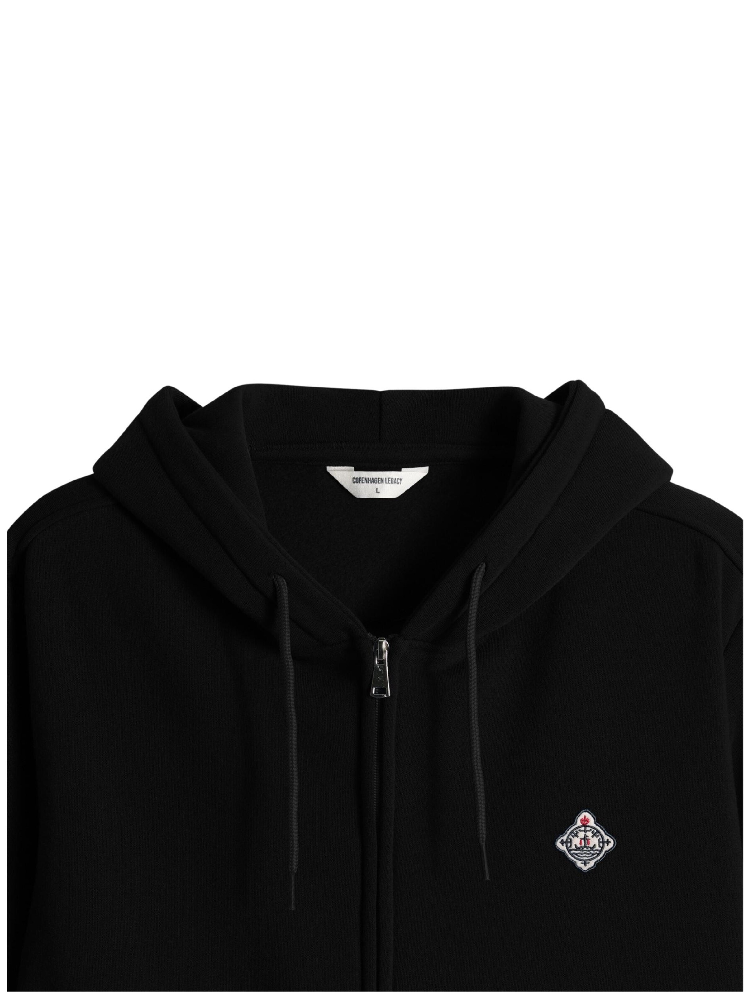Copenhagen Legacy Sweatvest in Zwart